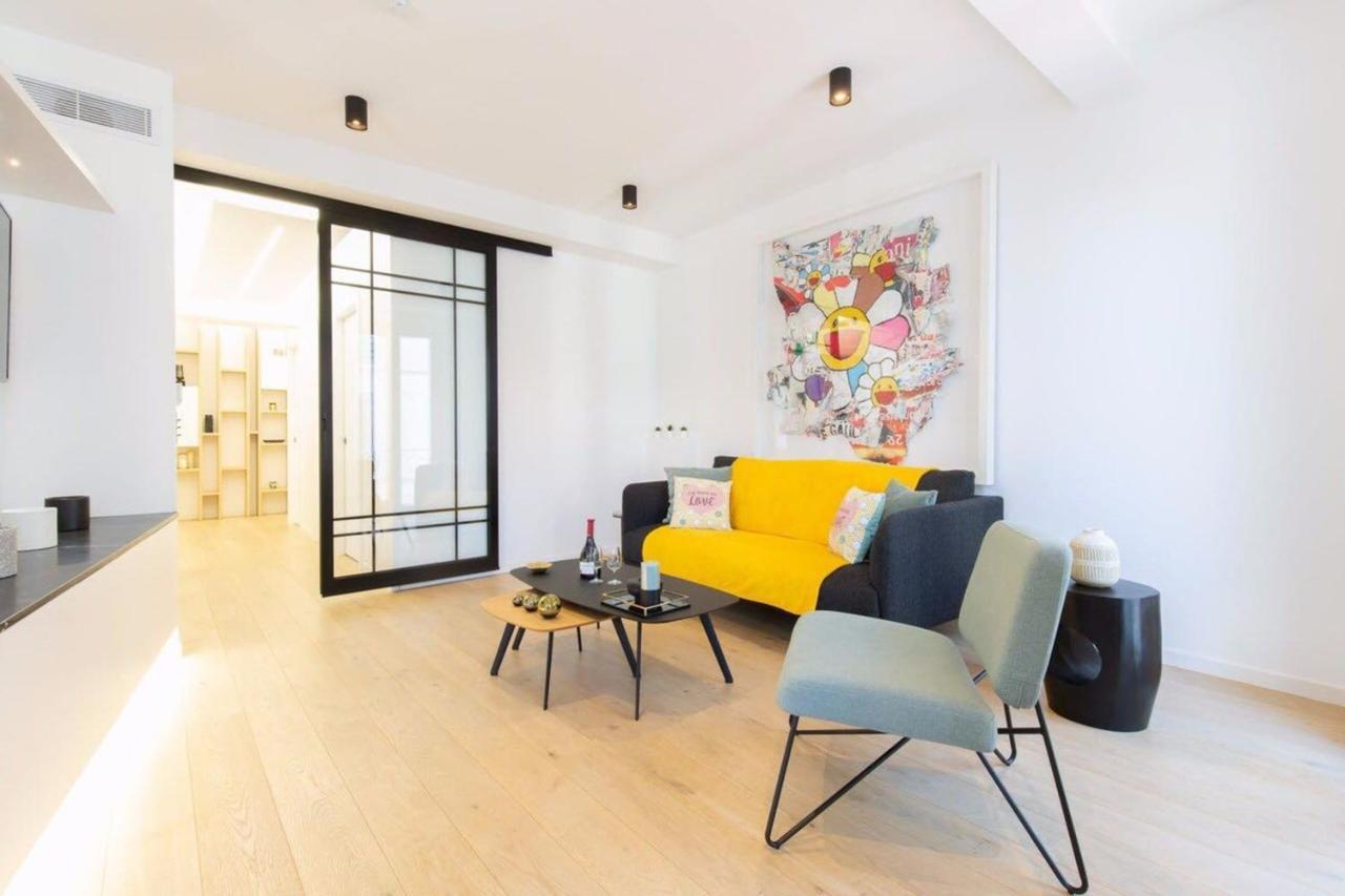 Magnificent Renovated 4-Room Apartment - Croisette Carre D'Or Cannes Kültér fotó